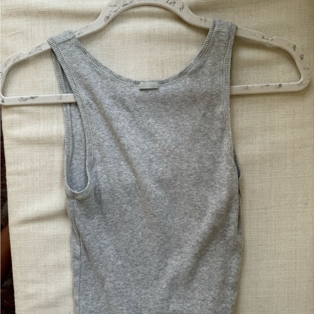 Skims grey tank top